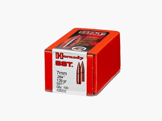 Hornady BULLETS .7MM /.284 139GR SST SUP.SHOCK – 100 Stk.