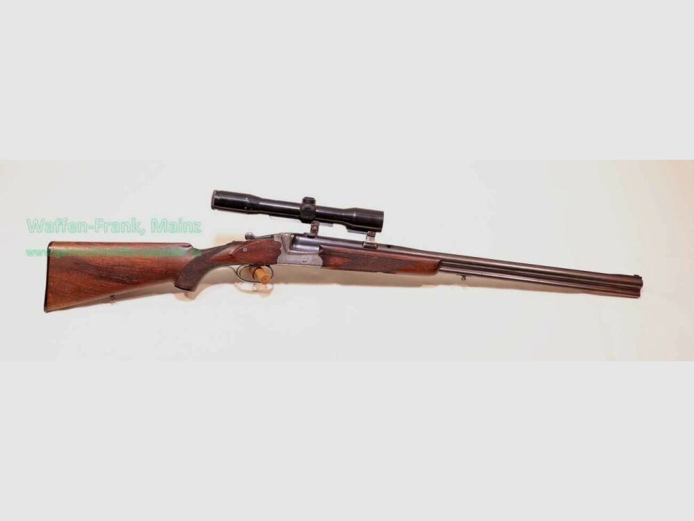 Sauer and Sohn/Suhl Mod. 54 (BBF/Over and Under Double Rifle)