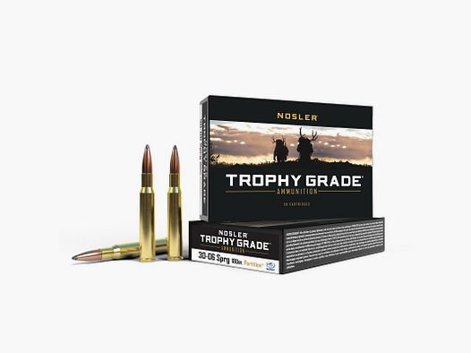 Municion Nosler Cal. 30-06 – Trophy Grade Partition 180gr. 20 und