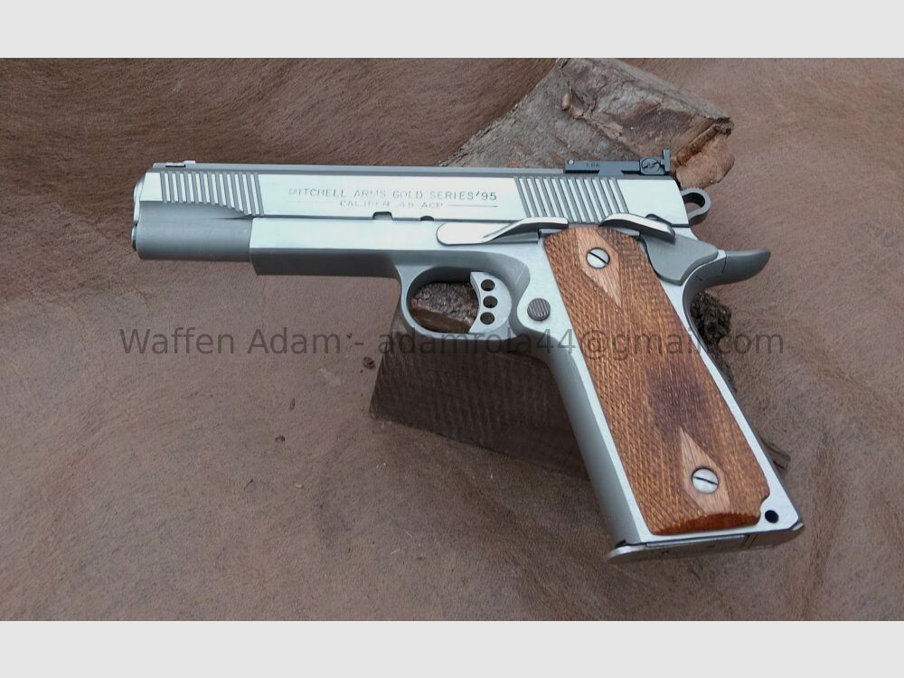 Mitchell Arms, Calif. U.S A 1911 -Gold Series 95, mit Peters Stahl Rampen Lauf