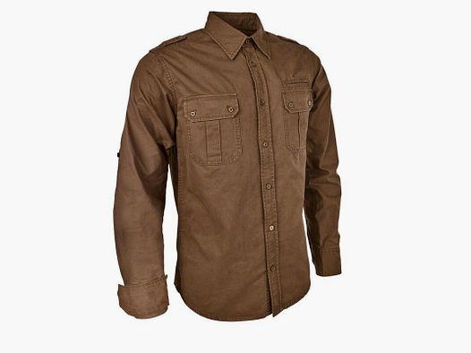 Blaser Herren Hemd Lukas Twill Oliv