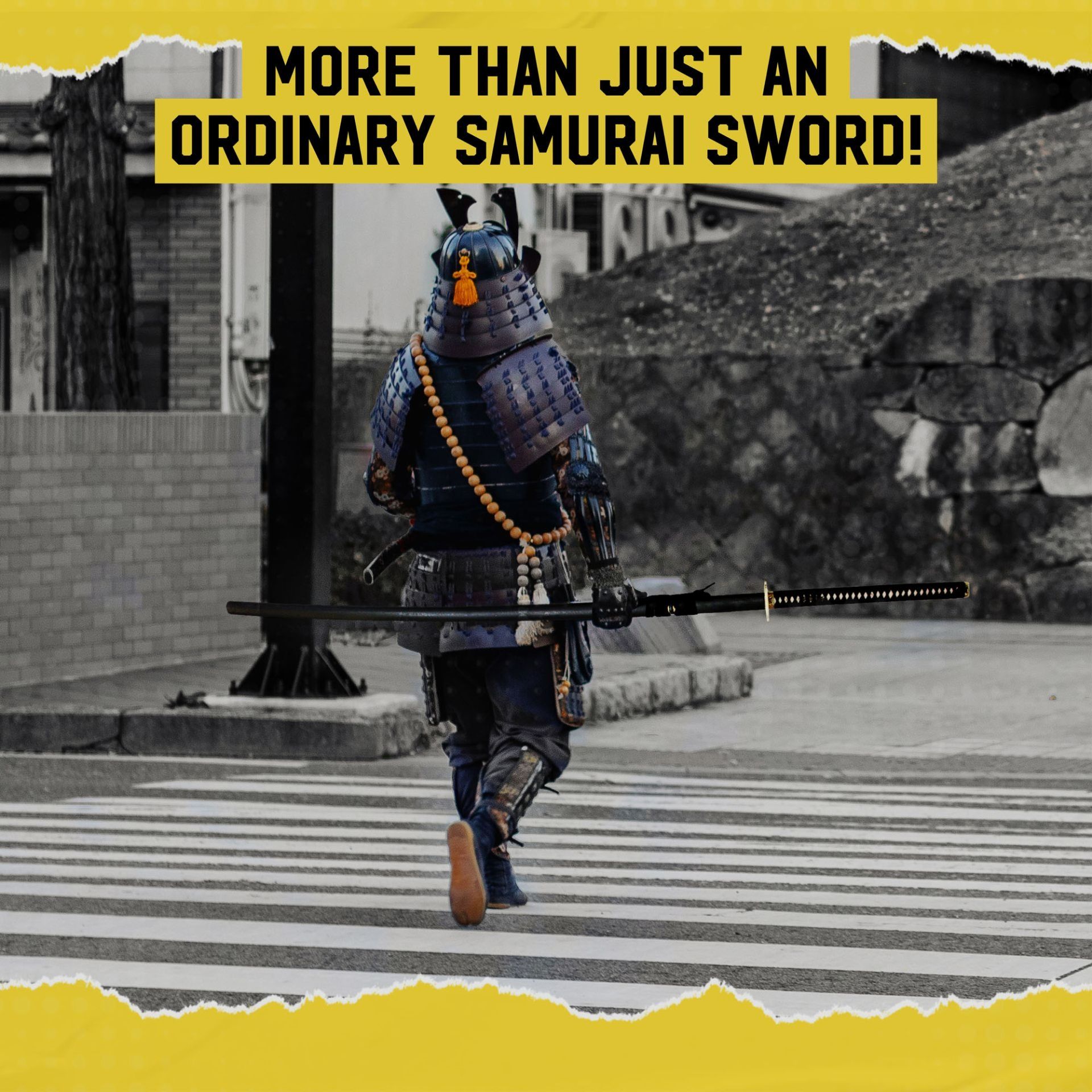  1 NODACHI / ODACHI  Épée Samurai NEU  + 1 Étui de transport rigide ,                 S COMBINAISON SPÉCIALE TOP