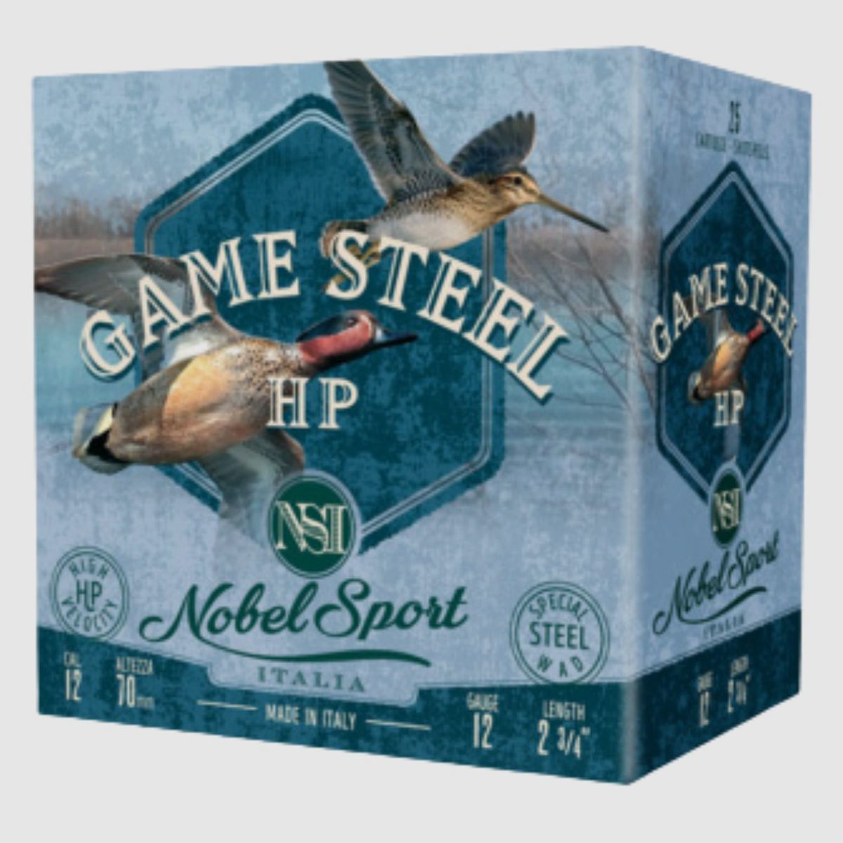 Nobel Sport Italia 12/70 Steel Game 32 HP 3,3mm - 32g