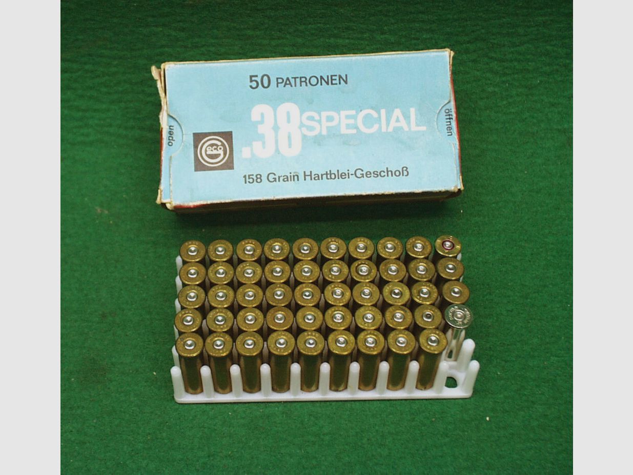 Geco, norma... bossoli .38Special, usati