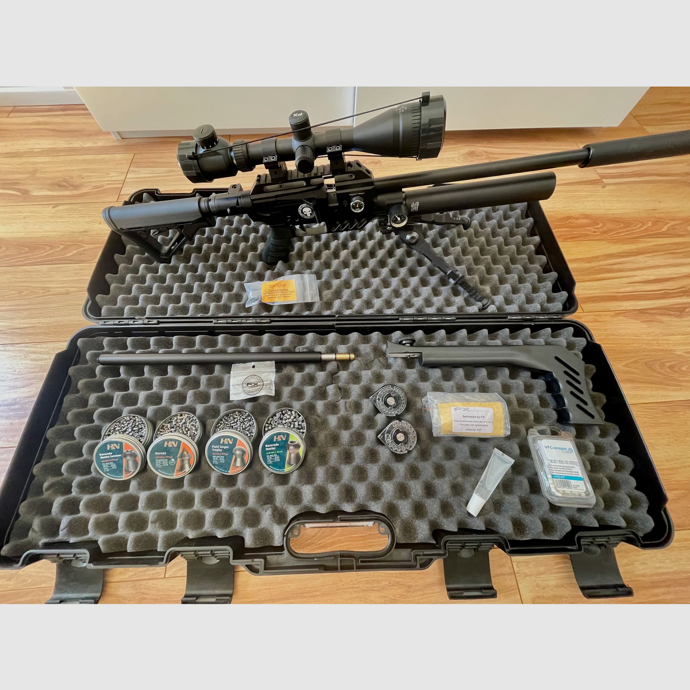 FX Dreamline Lite Compact – Tactical Setup – 4,5 / 6,35 mm - Accu-Tac - Magpul - Huma Air