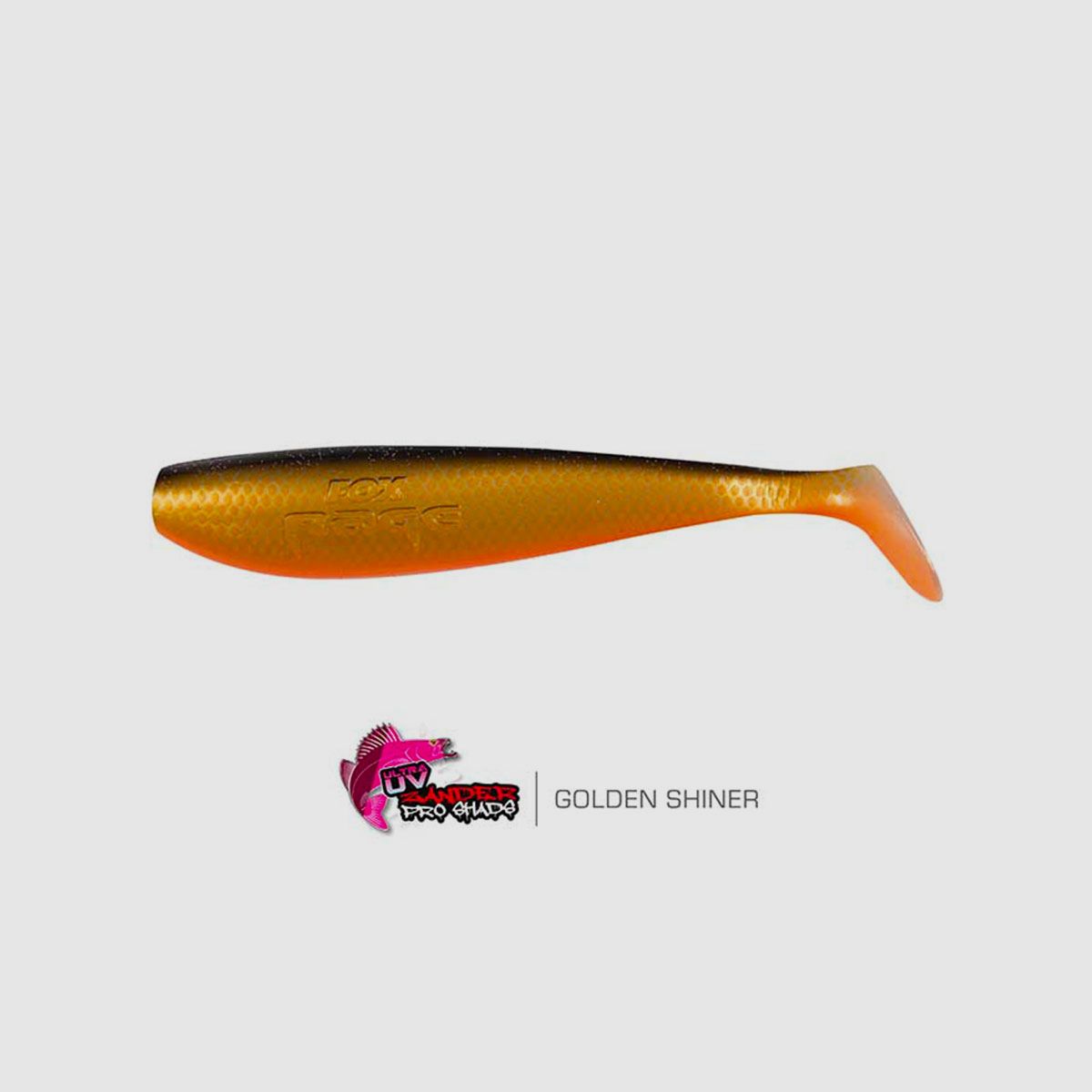 FOX RAGE – ULTRA UV ZANDER PRO SHADS 7.5cm 3" | Golden Shiner, image 1 of 5