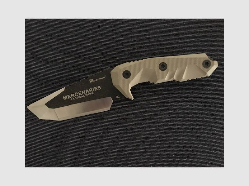 Tactical Knife with Kydex Sheath
