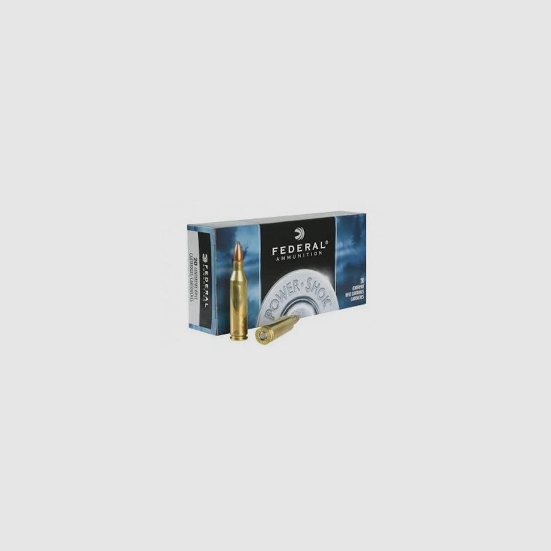 Federal 243 win Power Shock - Soft Point 100 gr, imagen 1 de 3