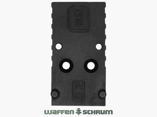 Glock Adapterplatte Nr.05 Docter, Meopta, Vortex, Burris f. Glock Kaliber .45 ACP