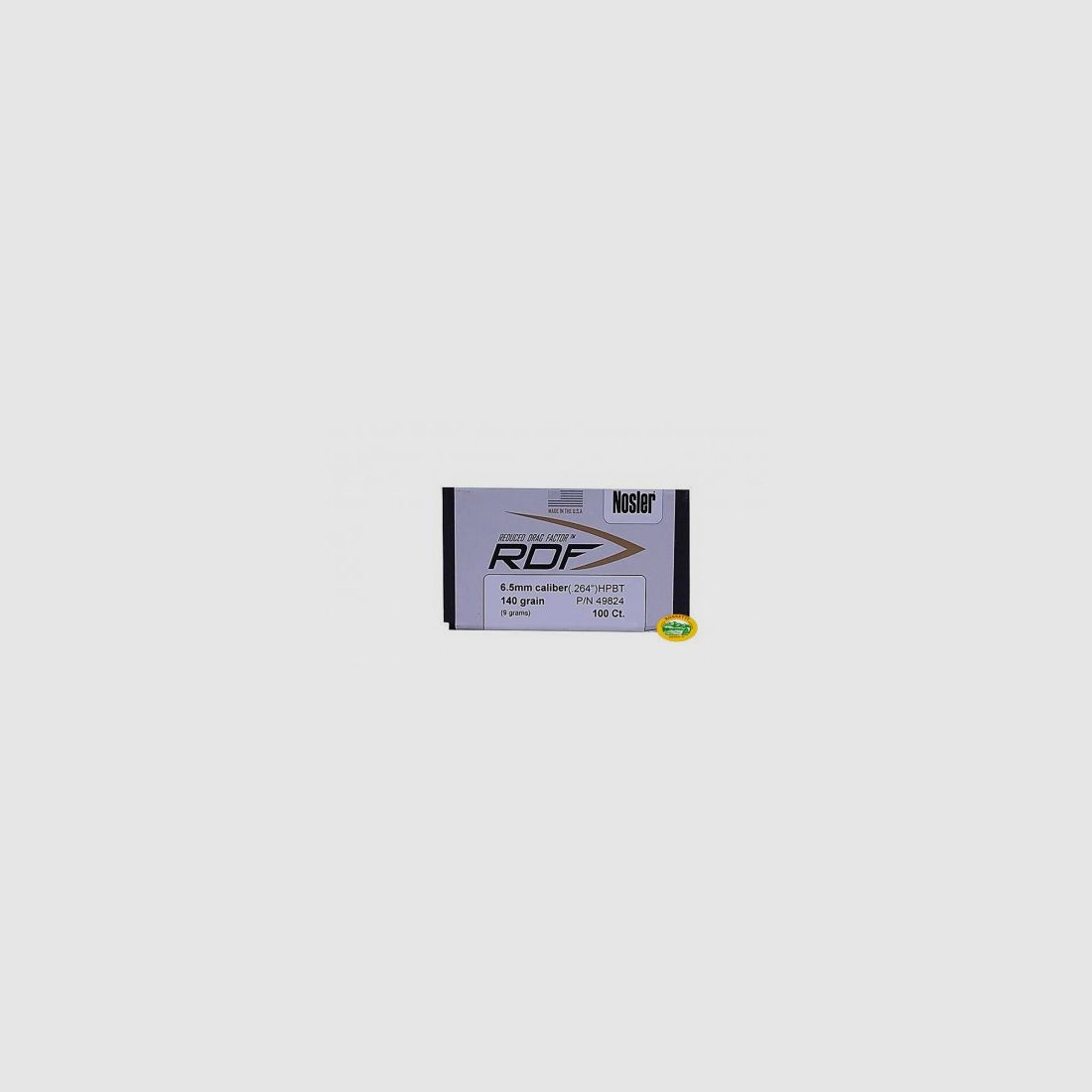 NOSLER Geschosse RDF cal.6,5mm (264) HPBT 140gr. 49824