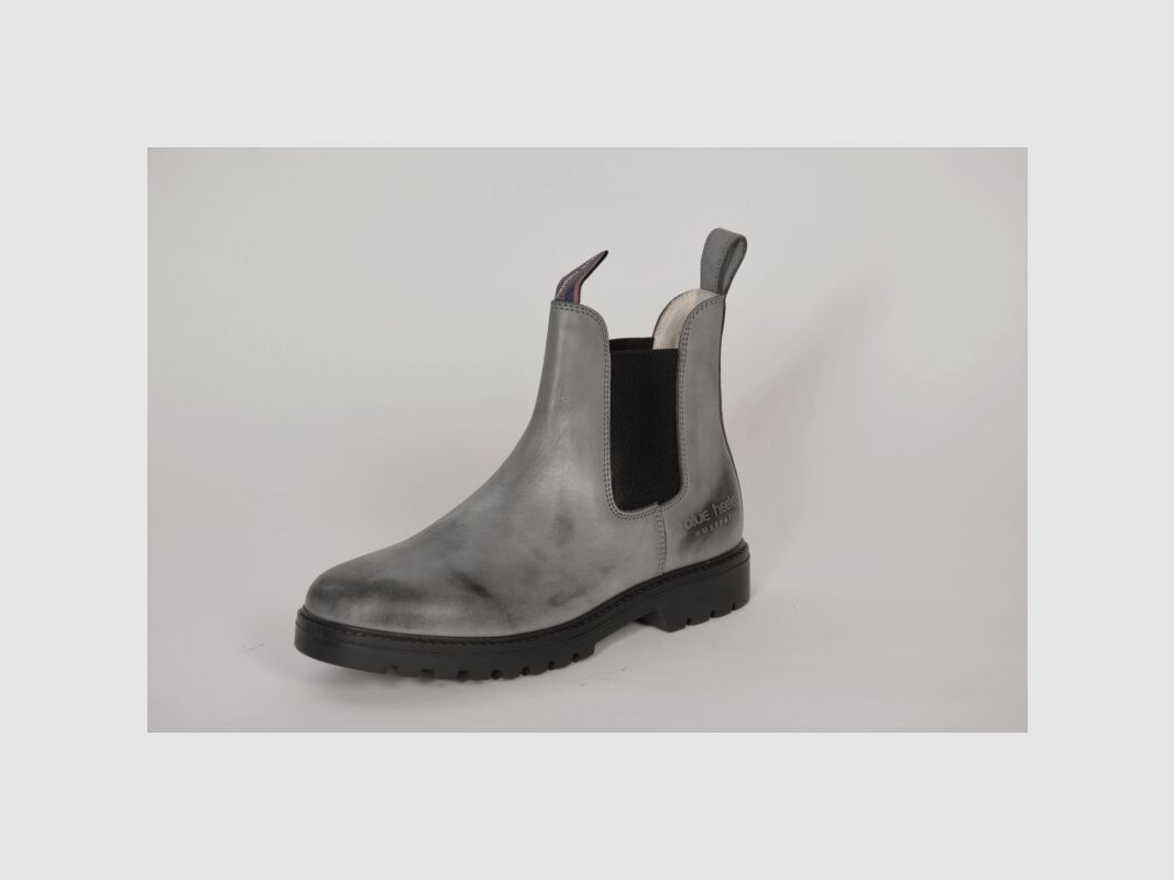 Blue Heeler Damen Chelsea Boots Meryl Shabby Grau