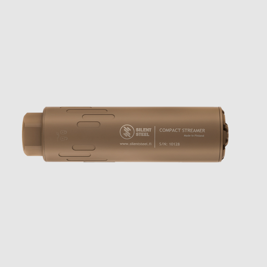Silent Steel Silenziatore Compact Streamer, 5.56, FDE
