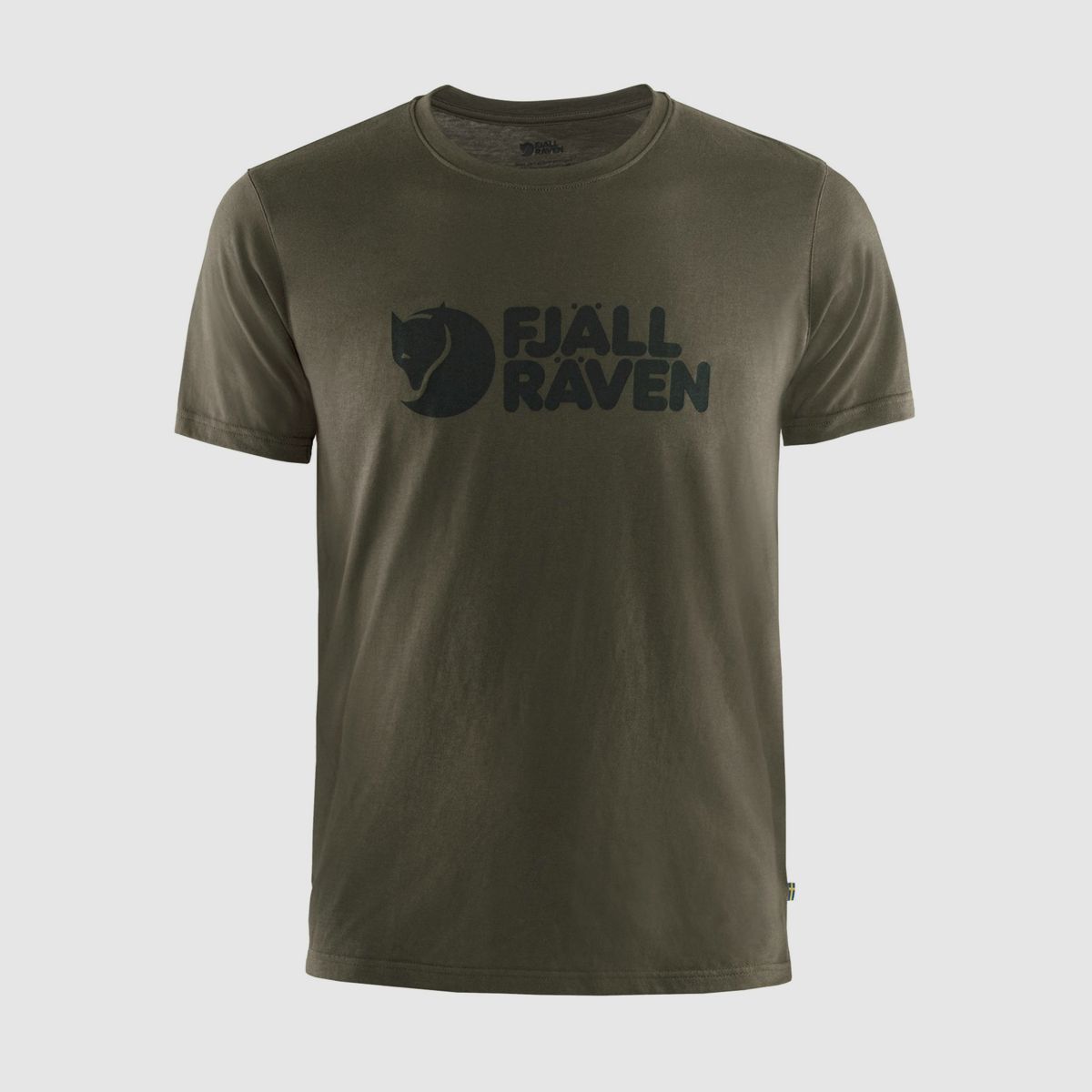 FJÄLLRÄVEN Logo T-shirt M Dark Olive