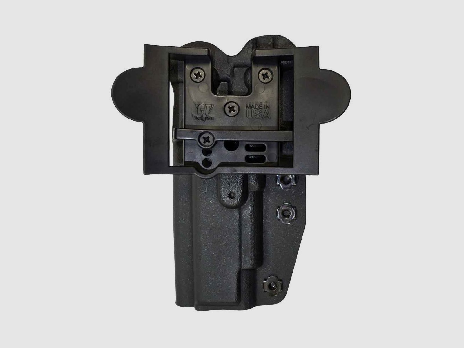Comp-Tac Kydex Holster INTERNATIONAL Walther Q5 Match Steel Frame 5"-Rechtshänder-Schwarz