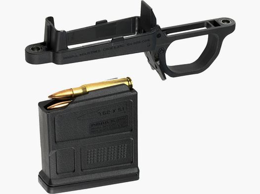 Magpul Bolt Action Magazine Well / Magazine Well for Hunter 700 Stock 5 Rounds MAG Black S/A 7.62x51 / .308 Win.