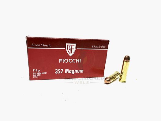 Fiocchi Patronen 357 Magnum FMJ FN 7,1 110gr