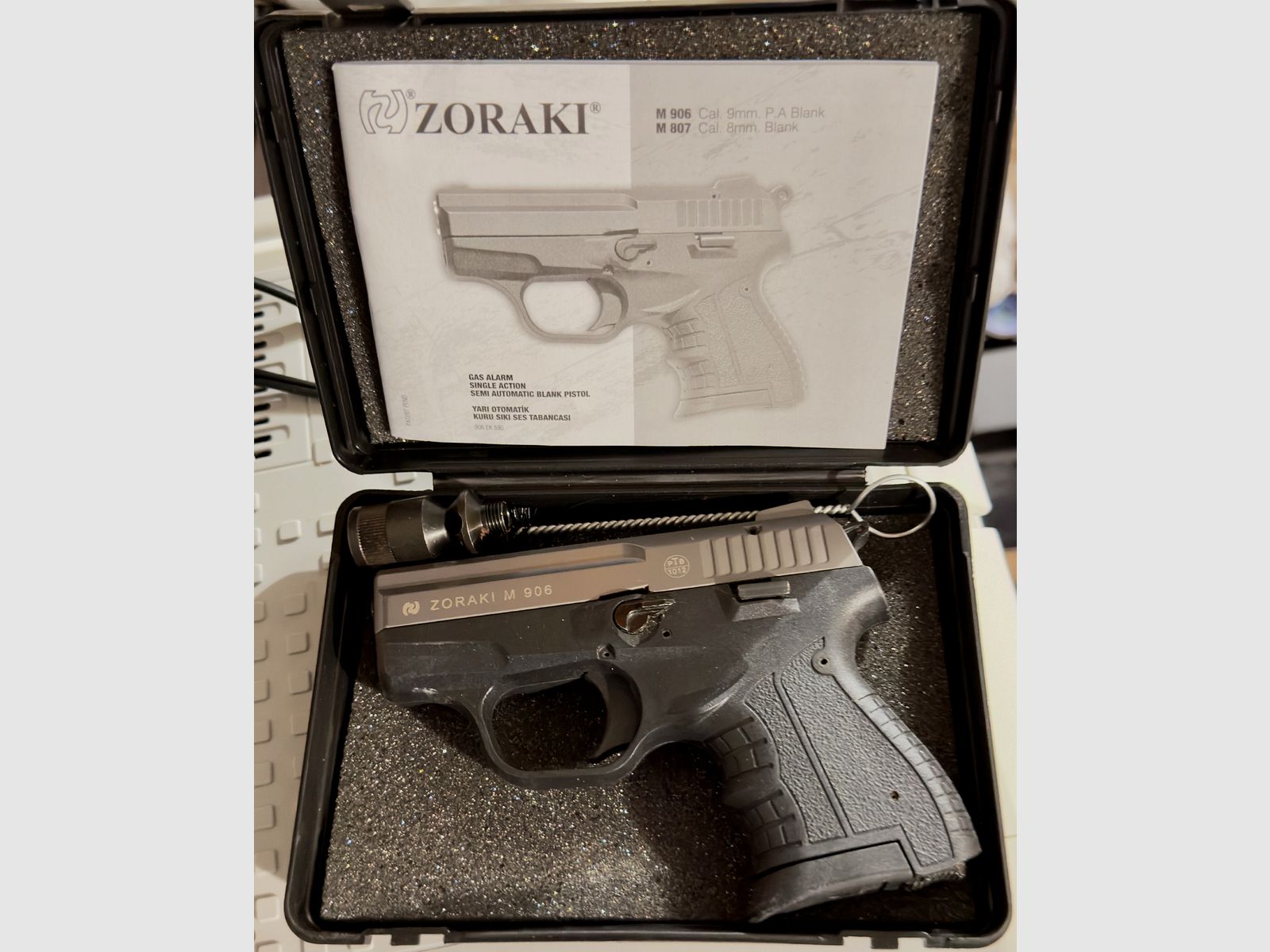 Zoraki 906 9mm P.A.K. titan