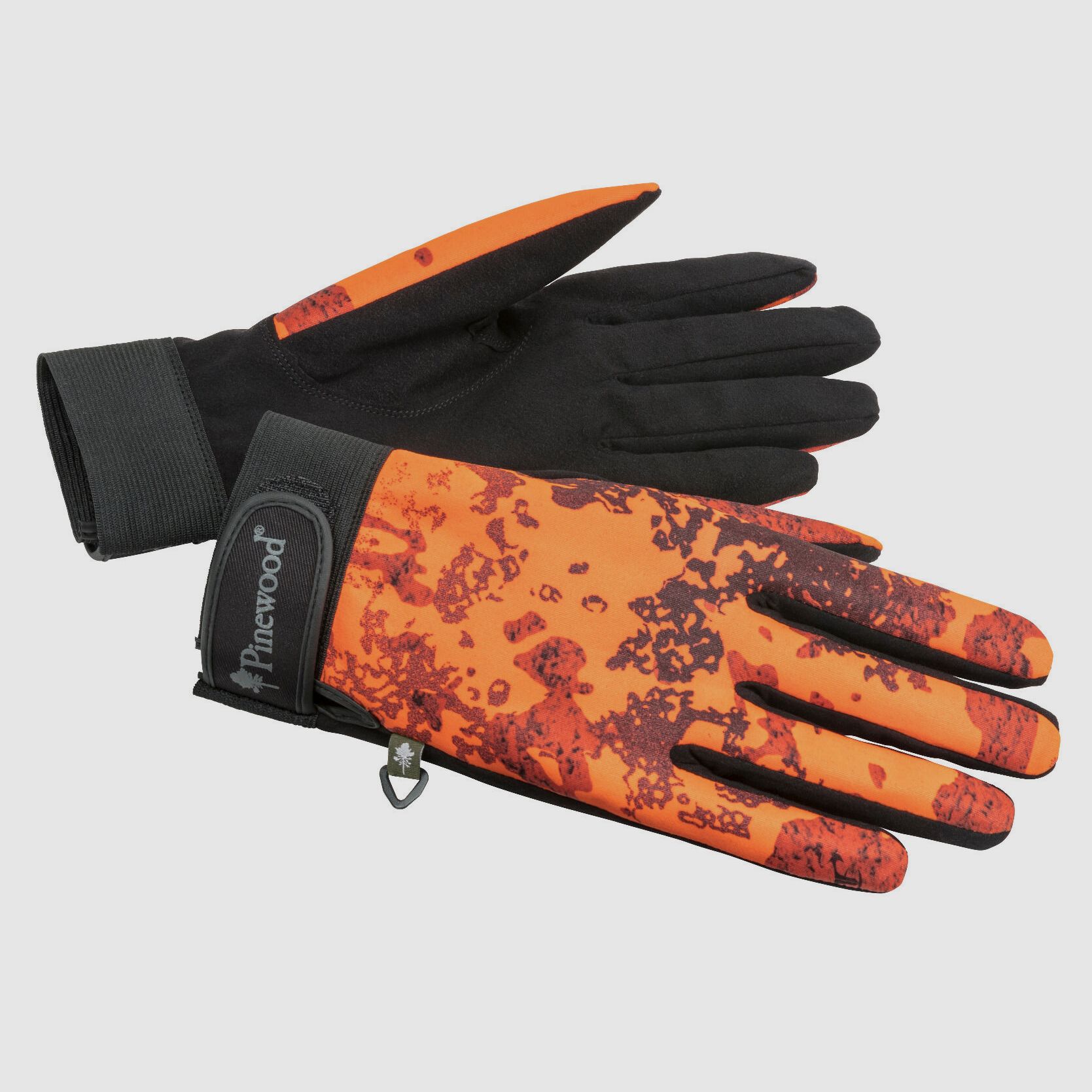 PINEWOOD® THÜRINGEN CAMOU 1109 handschoenen – Strata Blaze/zwart, afbeelding 2 van 6