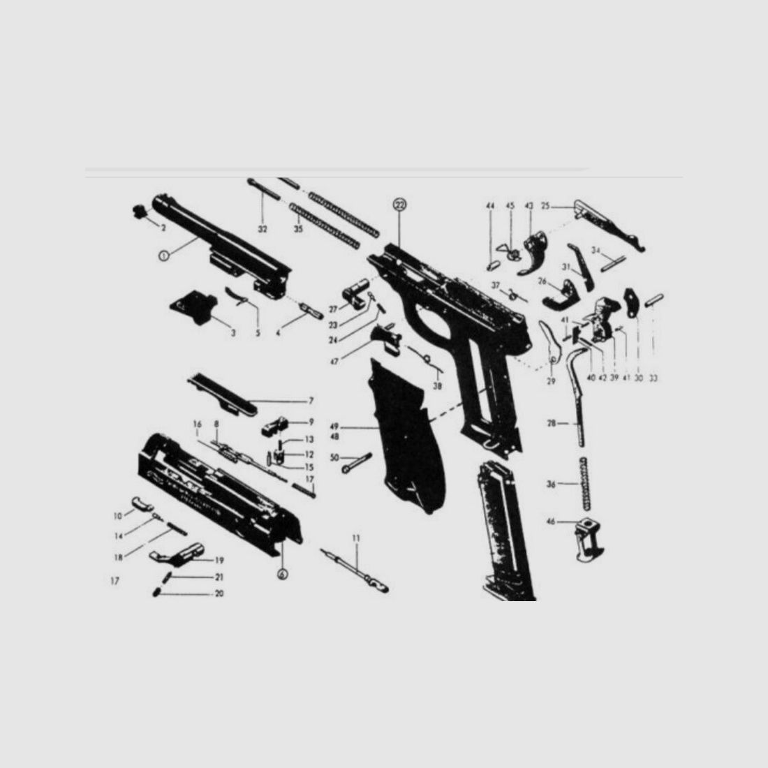 Walther ,Ulm P 38, Bild 3 von 3