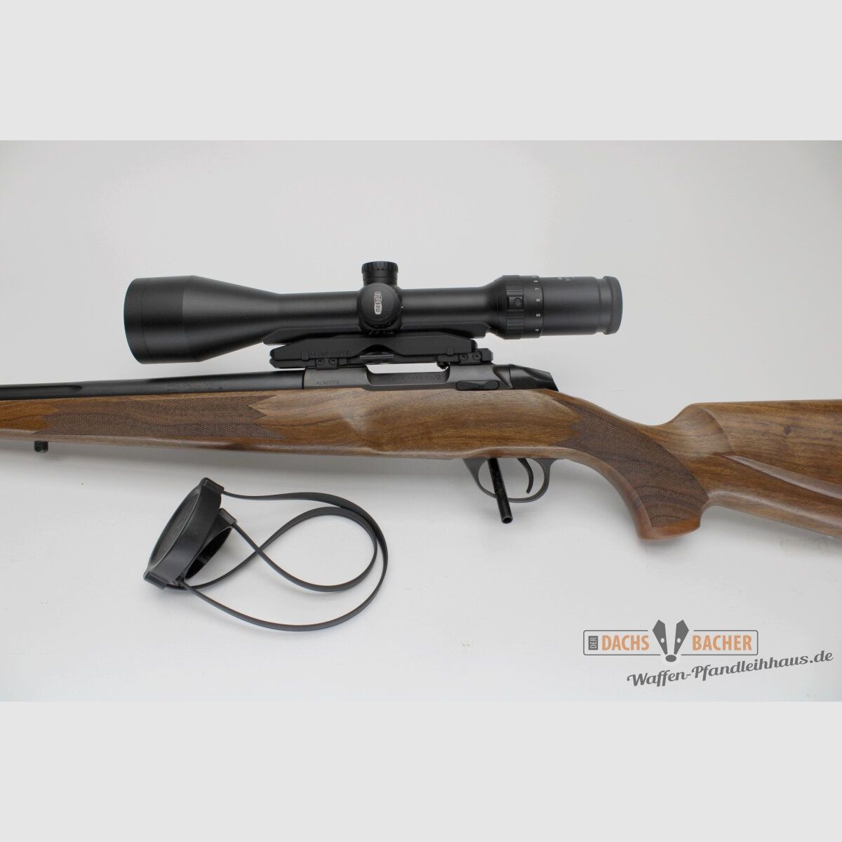 Rep. fucile Sako 85 Varmint cal. .222Rem canna scanalata con Dentler Meopta 3-12x56, immagine 3 di 9