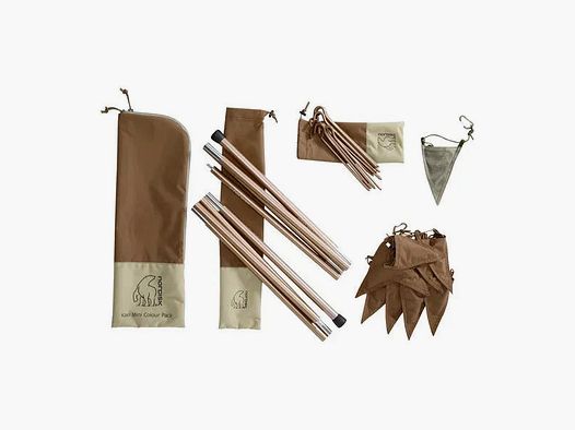 Nordisk Nordisk Zubehör Tarp Kari Tech Mini Colour Packs chocolate
