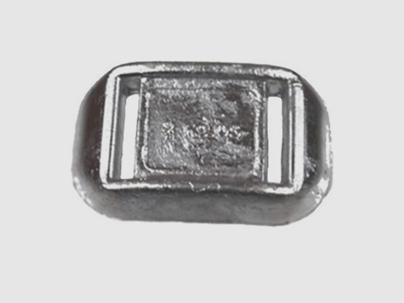 ADC Gürtelschnalle Blei 1kg
