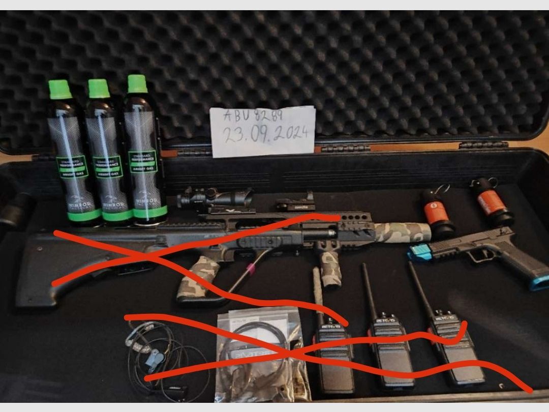 Airsoft Ausrüstung (Novritsch SSE18)