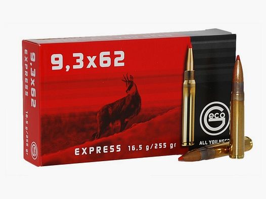 Geco 9.3×62 Express 255 gr.