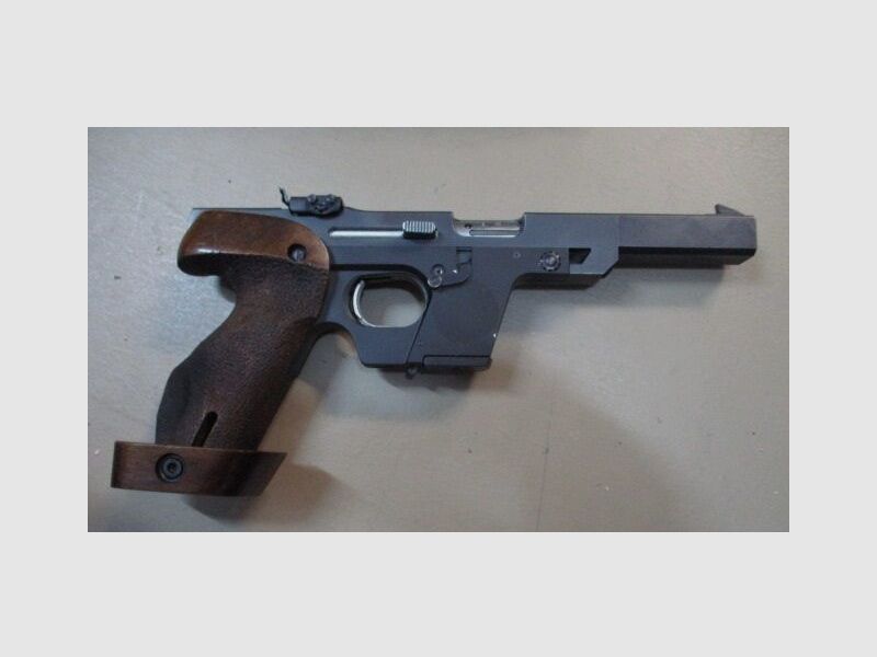 Pistole Walther GSP -altes Modell- Lauf blank GSP