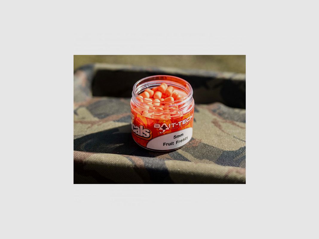 BAIT-TECH – WAFTER HOOKBAITS CRITICALS 5mm Fruit Frenzy (50ml), image 2 of 3