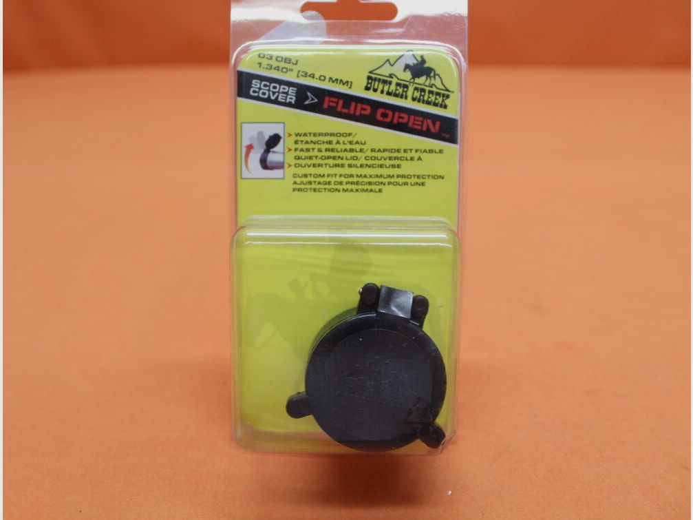 Butler Creek Butler Creek Flip-Up Cover Cap Objectives Ø=34,0mm Objektiv-Klappdeckel für Zielfernrohre (30035)