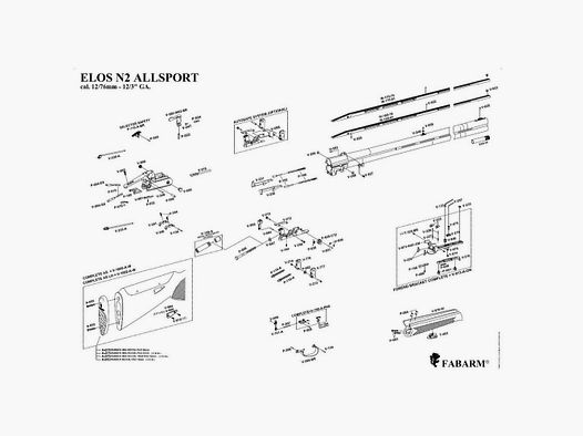 Ersatzteile Fabarm Elos N2 Allsport – Spannfeder Euralfa – Elos Über-unter