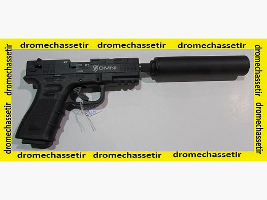 ISSC M22 Omni Pistole, Kal. 22LR, gewinde mit Schalldämpfer