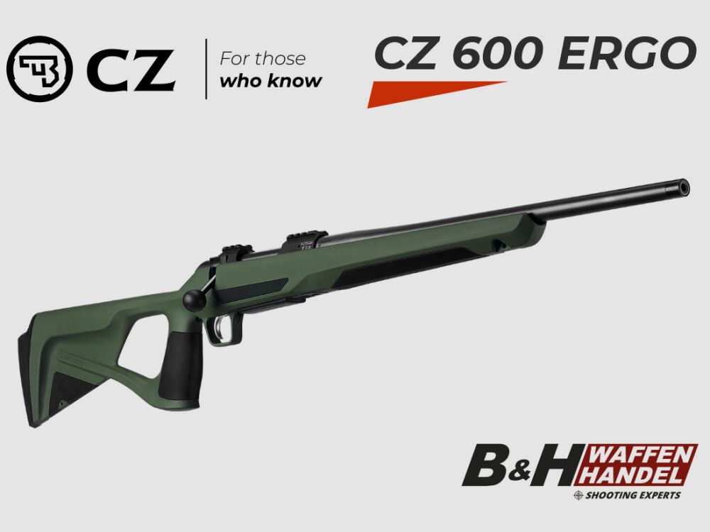 CZ CZ 600 Ergo Lochschaft Repetierer Repetierbüchse