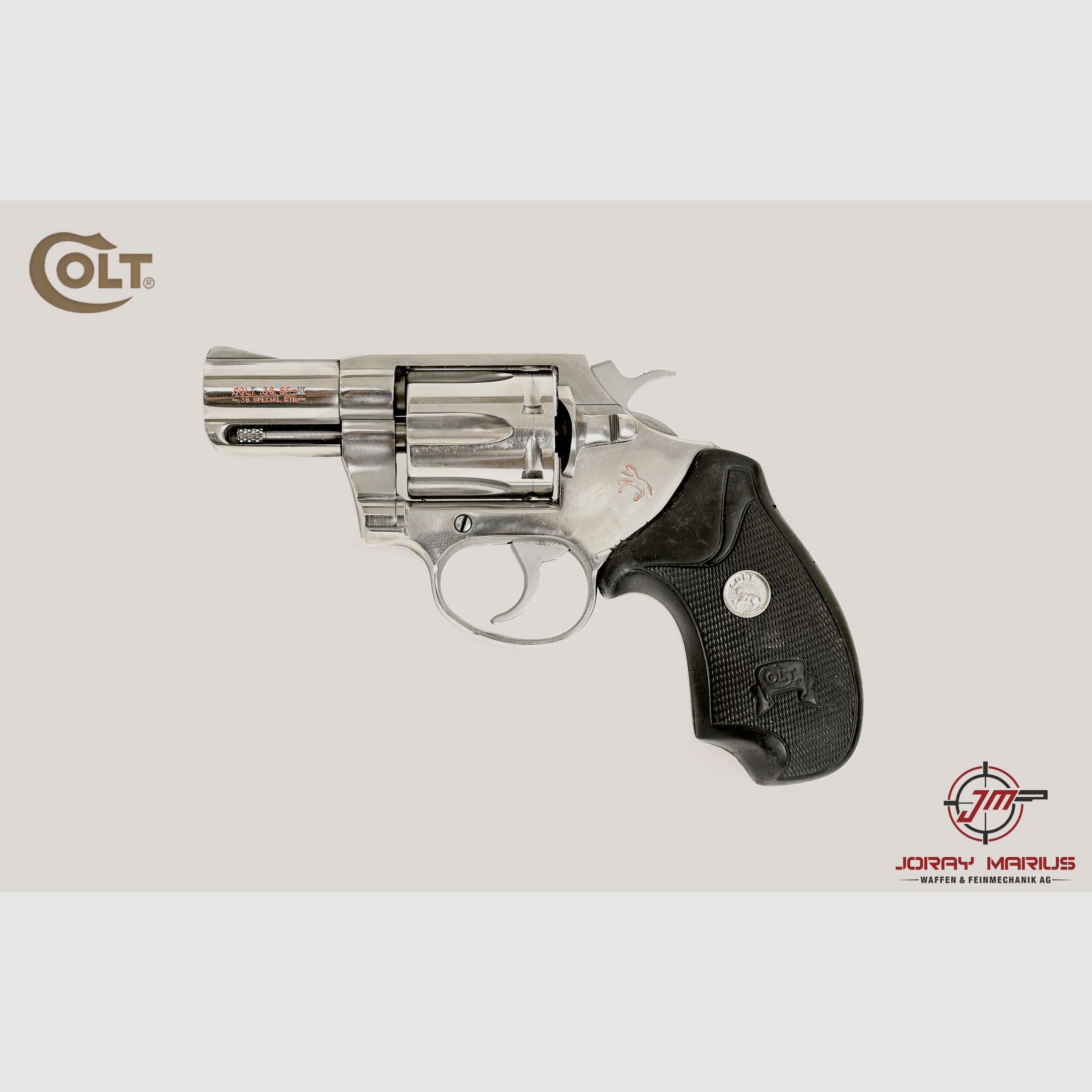 Colt SF-VI Revolver .38 Special, 2" Stainless, image 2 of 2