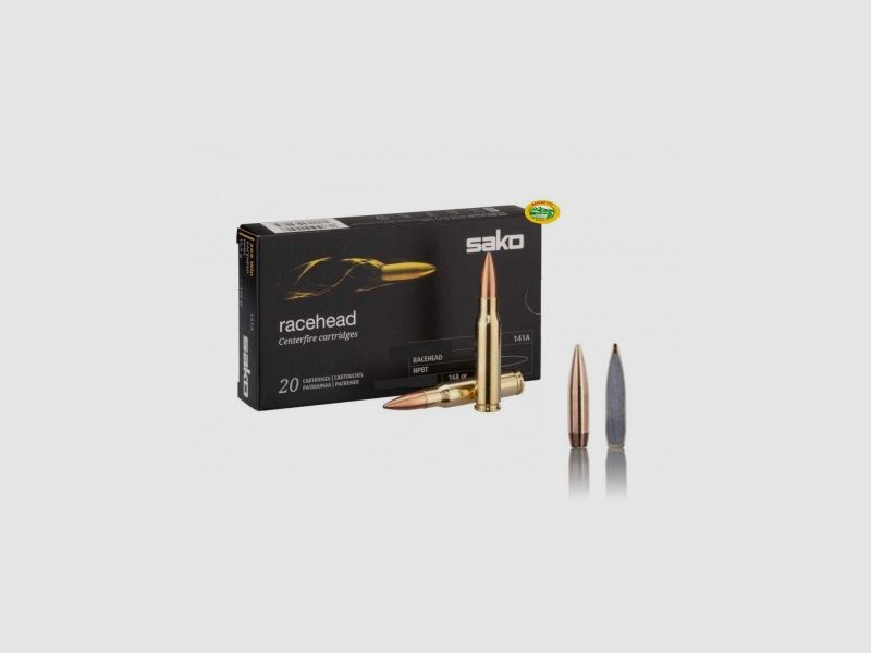 SAKO Munition Kal. 6,5x55 RACEHEAD 139 gr. 119H