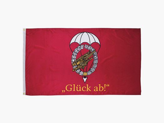 Drapeau, parachutiste, polyester, 90 x 150 cm
