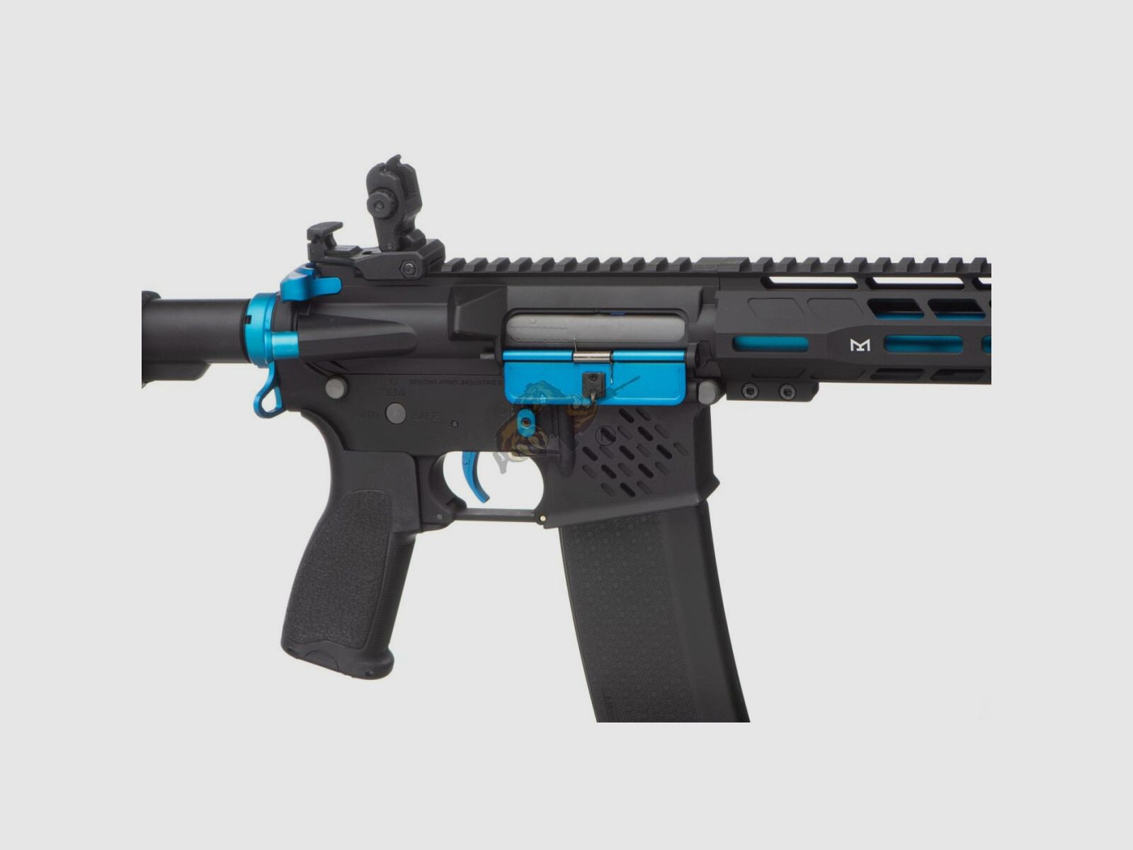 SA-E39 Edge Specna Arms Nero/Blu Airsoft Libero da 18 - S-AEG -F-