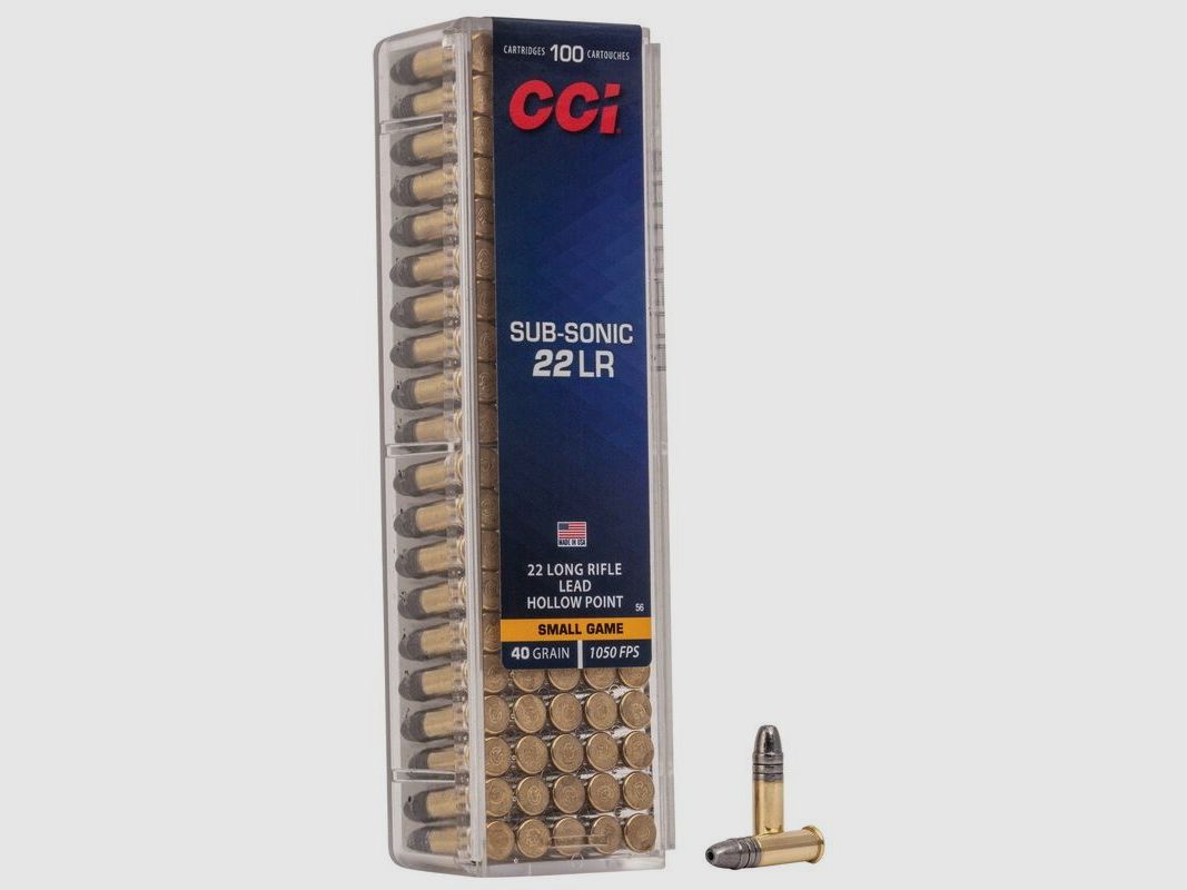 CCI Sub-Sonic 22 LR (x100)