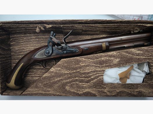 Vorderlader Steinschlosspistole US Harpers Ferry 1807 Kaliber .58 