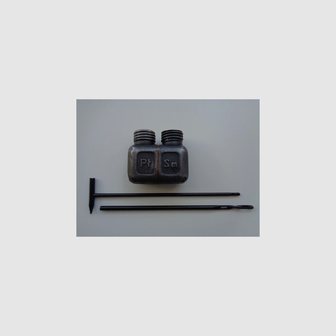 Sowjet. MP PPS43 Ölbehälter & Putzstock (polnische Produktion)