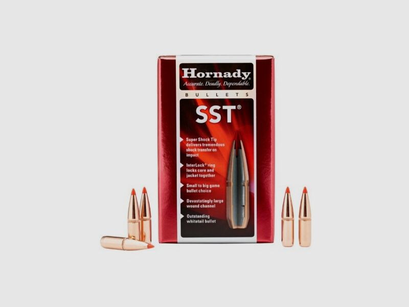 Hornady 8mm / .323 170 Grain SST Pociski | 100 Sztuk w Indywidualnym Opakowaniu