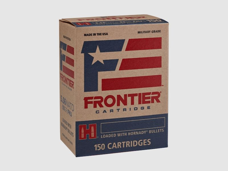 Hornady Frontier .223 Rem. 55GR FMJ 50 cartouches