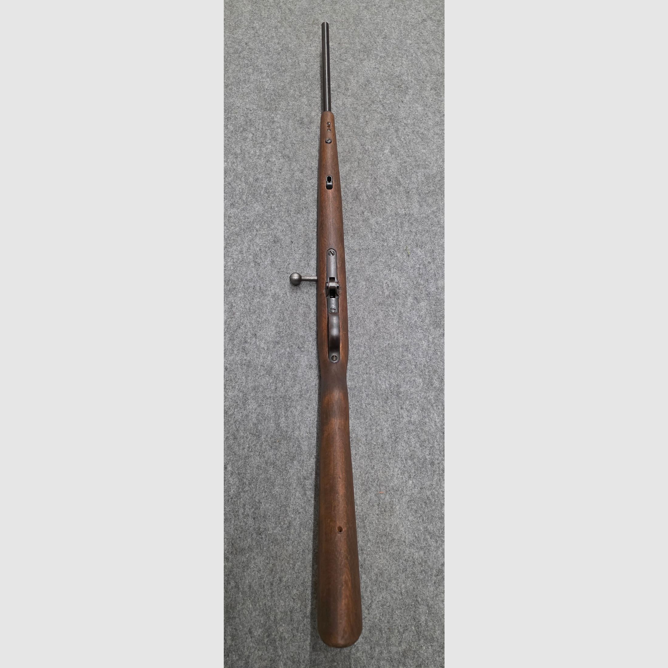 25er Systeem Haenel Mod. 49a met donkere houten kolf doorlader geen 310