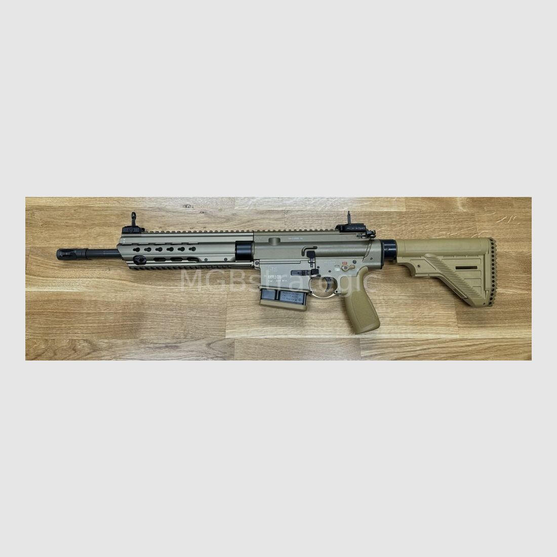 Heckler & Koch MR308 A3 13" - halbautom. Büchse .308 Win. Farbe sandfarben / RAL8000 - H&K MR 308 A3 - zivile Version des H&K 417 / H&K G27k