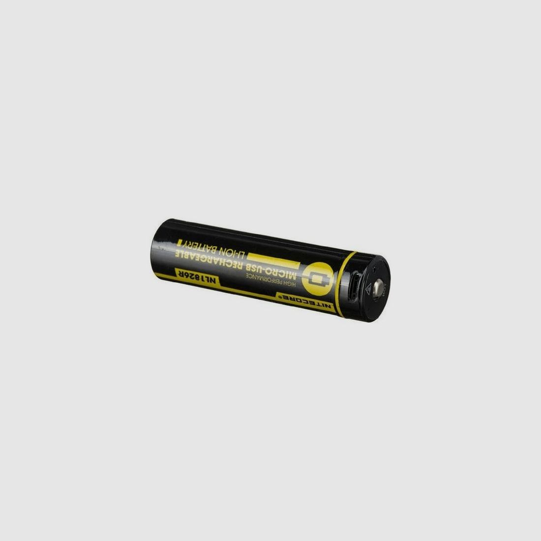 Nitecore NL1826R 2600mAh 3,6 Volt + Micro-USB-Anschluss, Bild 1 von 3