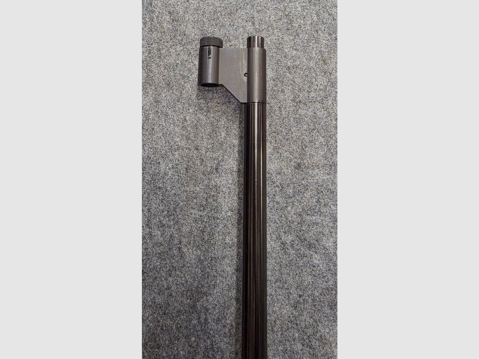 Q1 Schuine Korntunnel Houder Haenel Mod. 3.112 met Diopter en Fijnaftrek Doorlader kal. 4,5mm Diabolo 311 - 2