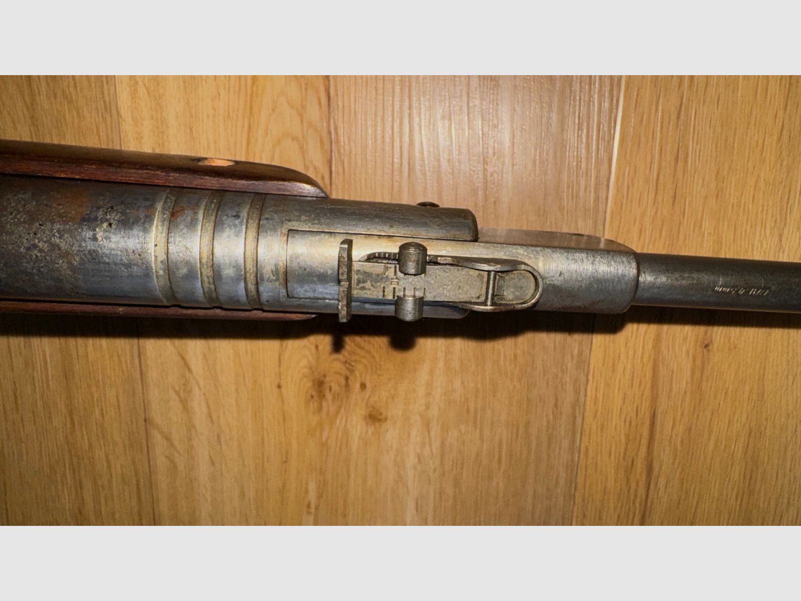Offering air rifle Haenel Suhl model III-284 with renewed wear parts, such as spring, seals, trigger, etc.