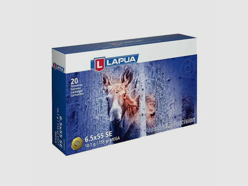 Lapua 6.5x55 Sweden Mega 155 gr - 20 pcs.