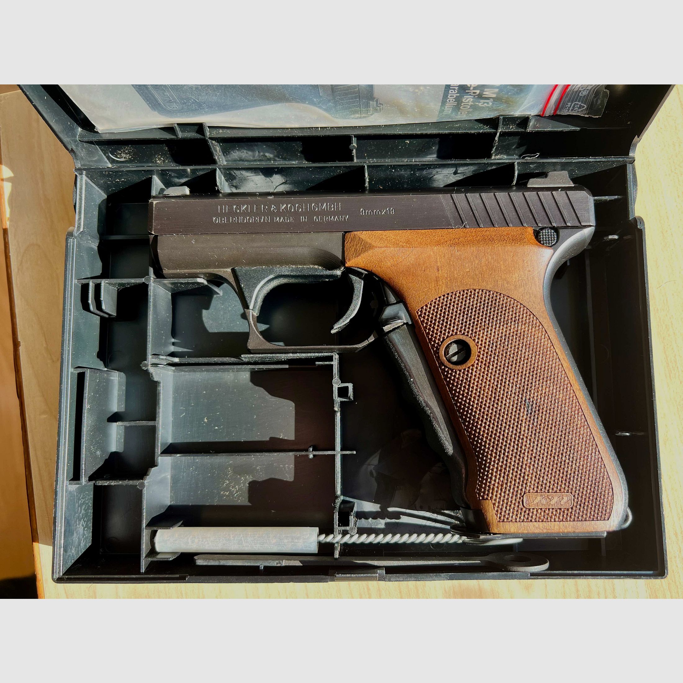Heckler & Koch HK P7 M13 komplett ORIGINAL & NEU   (keine SIG 210, Korriphila, Korth,  Manurhin,Brüner CZ, Tanfoglio, Target Champion,,S&W, Freedom Arms Casull,Customshop)